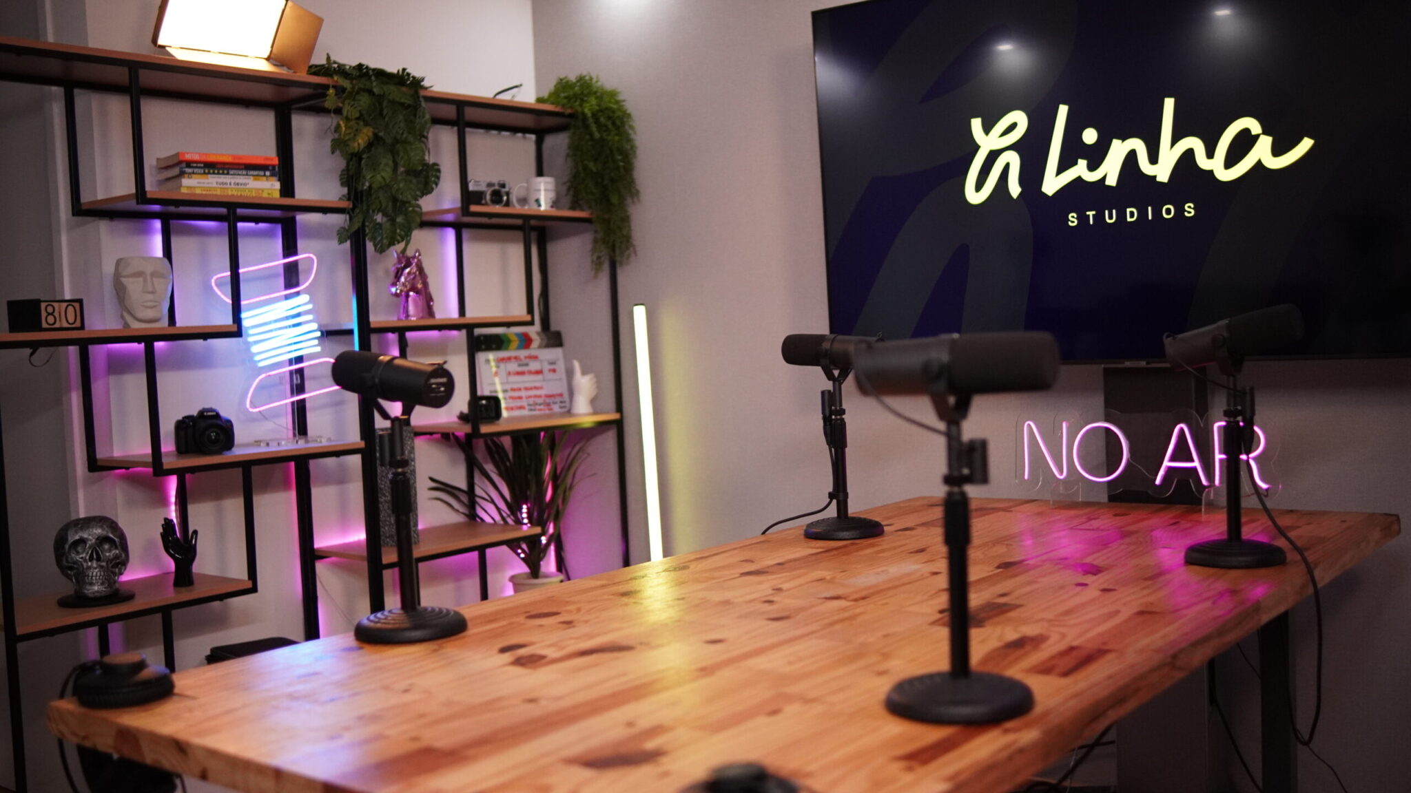 Interior do estúdio A Linha Studios: ambiente 1 de 11